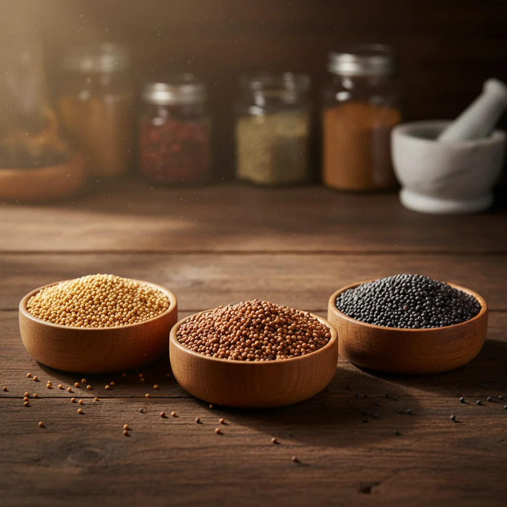A Comprehensive Guide to Mustard Seeds: Understanding Yellow, Brown, and Black Varieties
