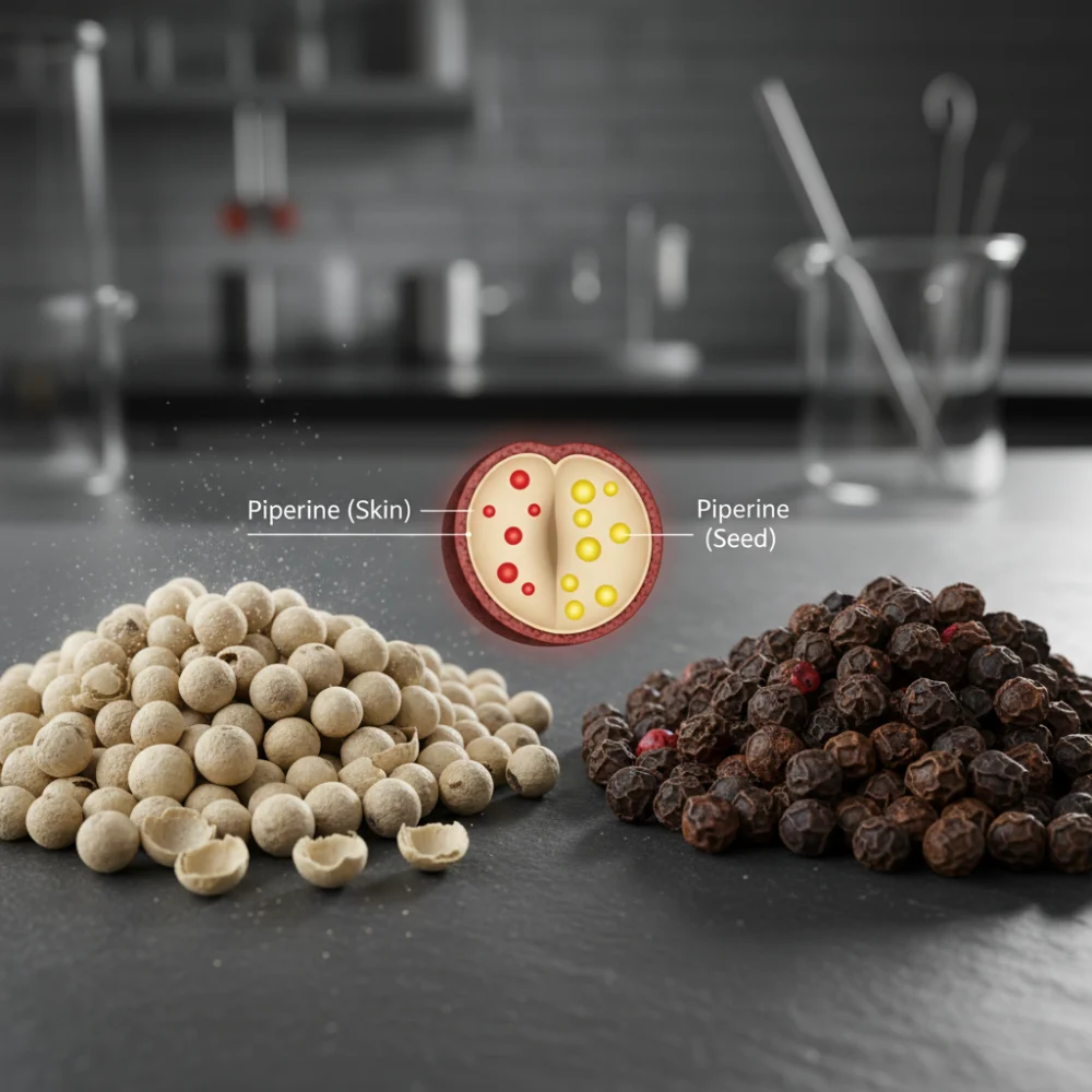 Exploring the Sharpness: Why White Pepper Delivers More Heat