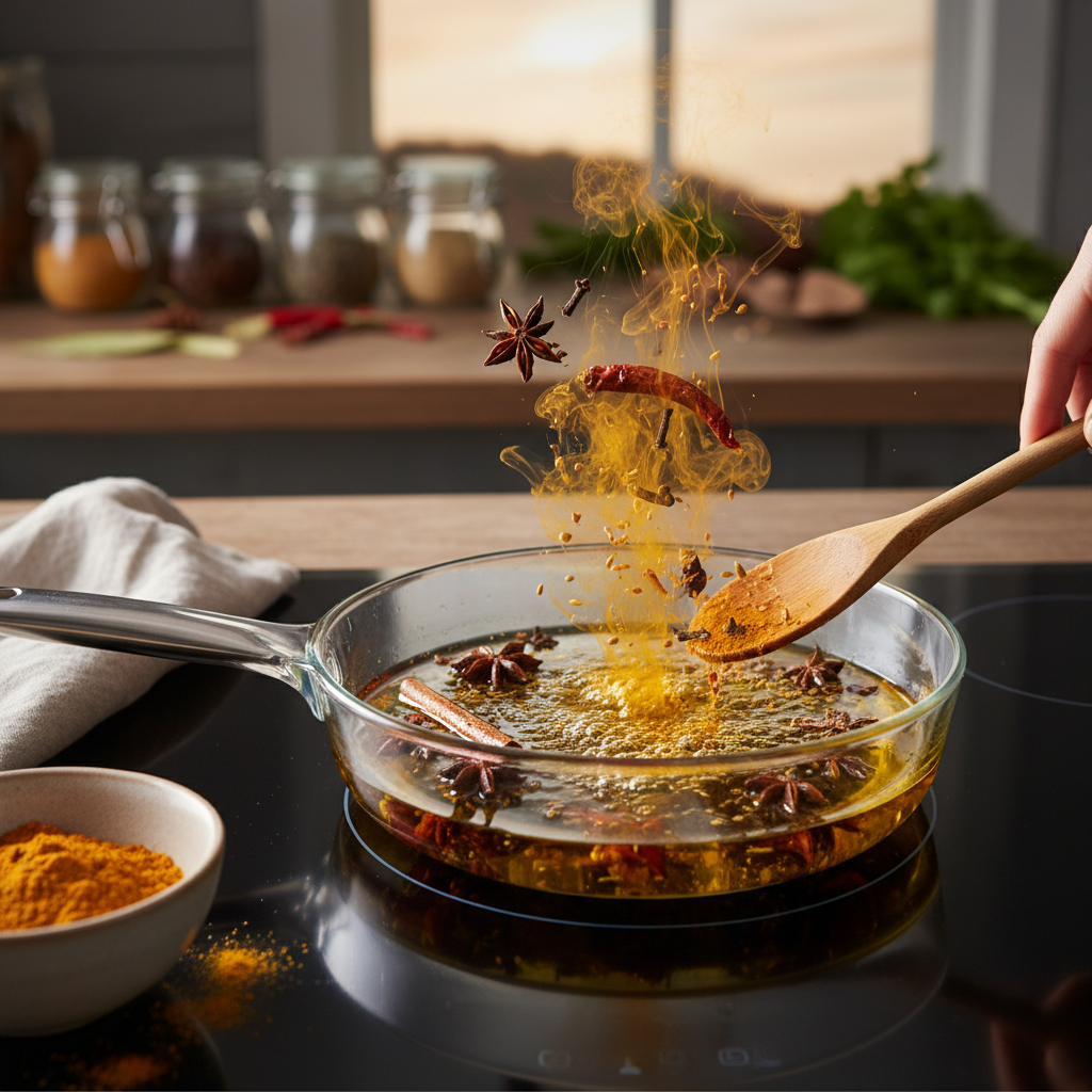 Mastering the Extraction of Flavor from Fat Soluble Spices