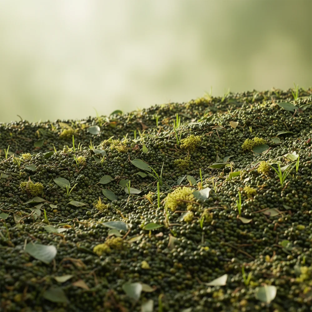 Mastering the Grassy Profile of Green Peppercorns