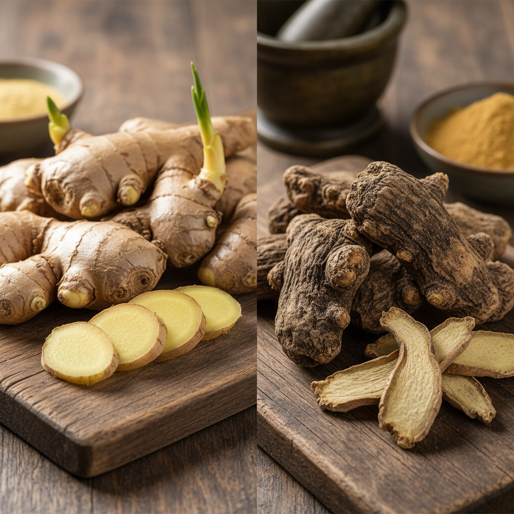 The Ultimate Guide to Understanding Fresh vs. Dried Ginger