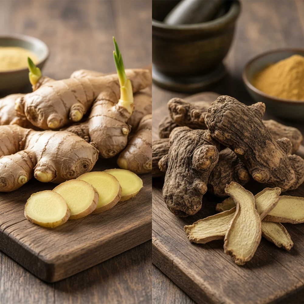 The Ultimate Guide to Understanding Fresh vs. Dried Ginger