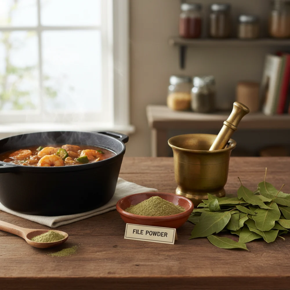 What is File Powder? The Secret to Authentic Gumbo.